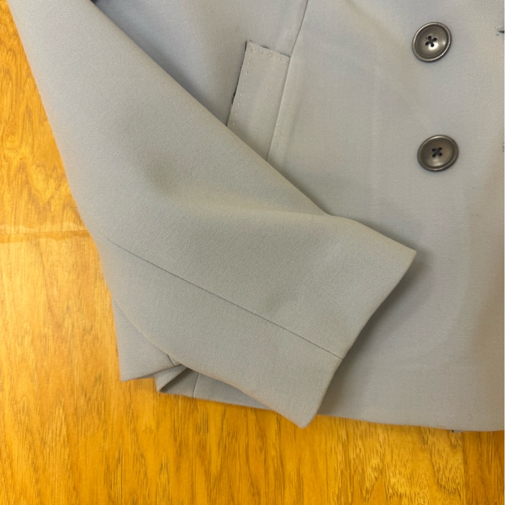 Halogen Light Blue Double Breasted Blazer - image 4